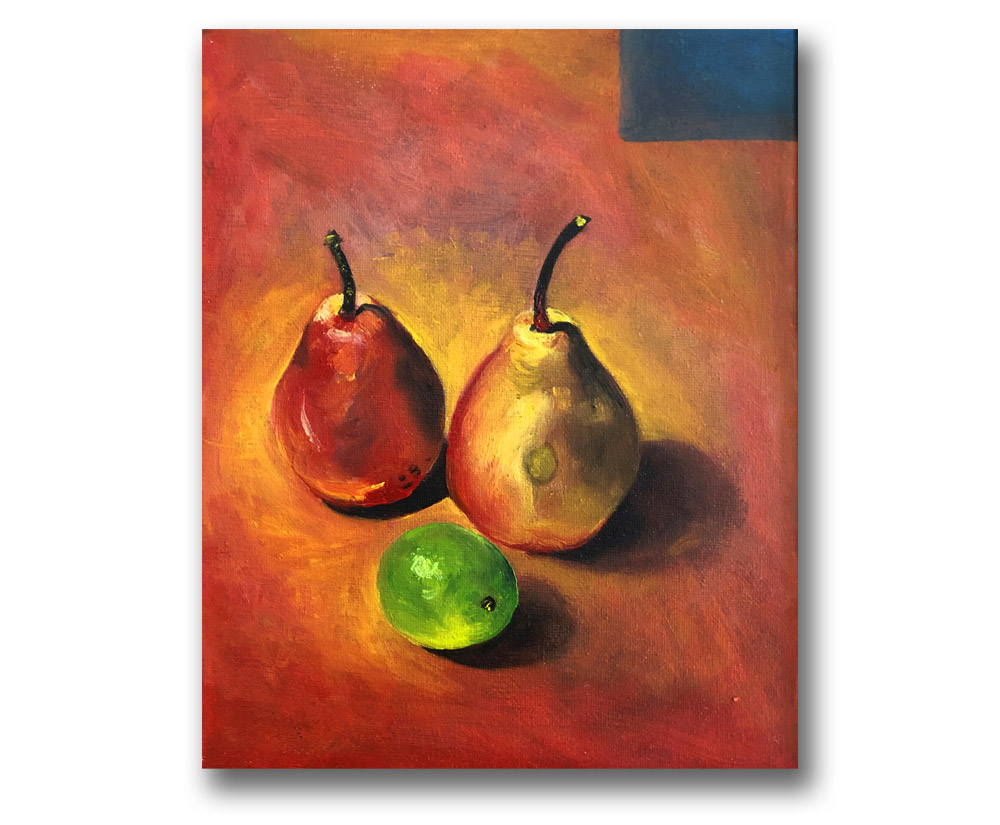 Lime'n'Pears by libby blainey