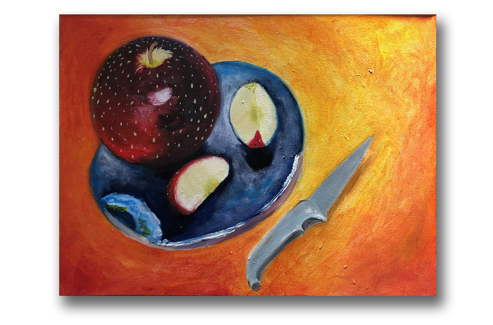 Reddest Apple by libby blainey