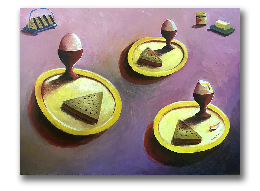 Pink Eggs by libby blainey