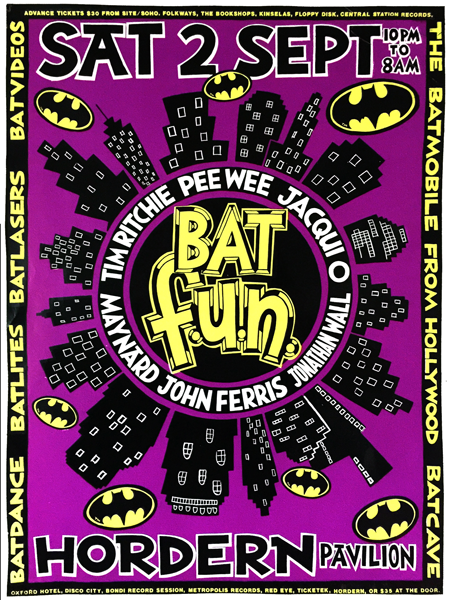 fun party - batfun - hordern pav
