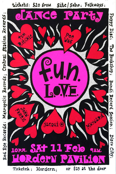 fun love - valentine - hordern pavilion