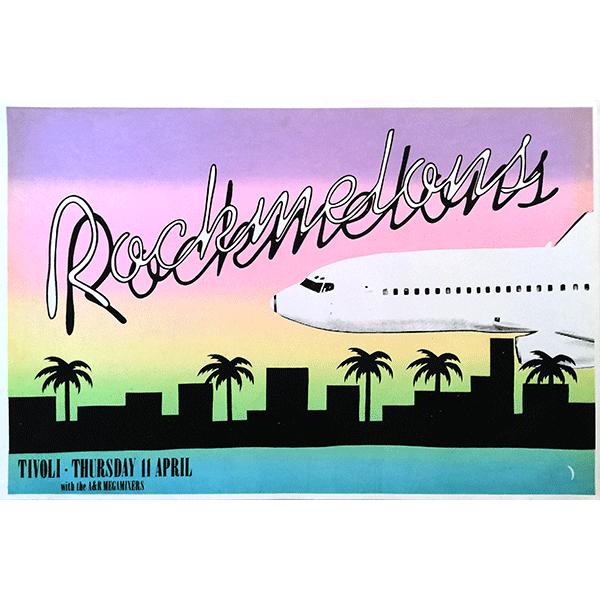 Rockmelons - LA poster - Tivoli show