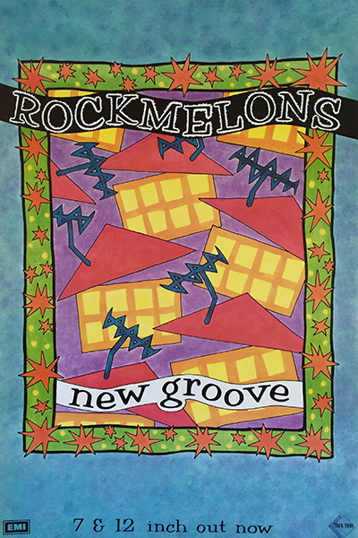 Rockmelons - new groove - single release