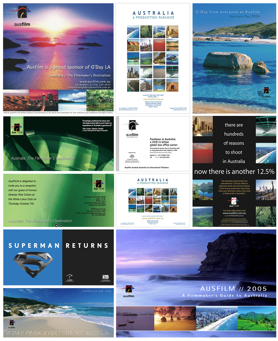 artwork for Ausfilm to bring international productions to Australia