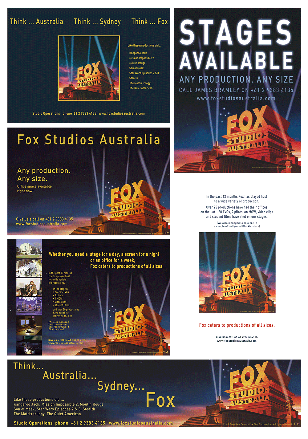 fox studios australia artwork