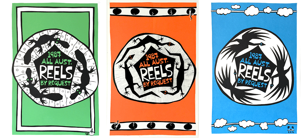 'the egg series' posters for Reels by Request